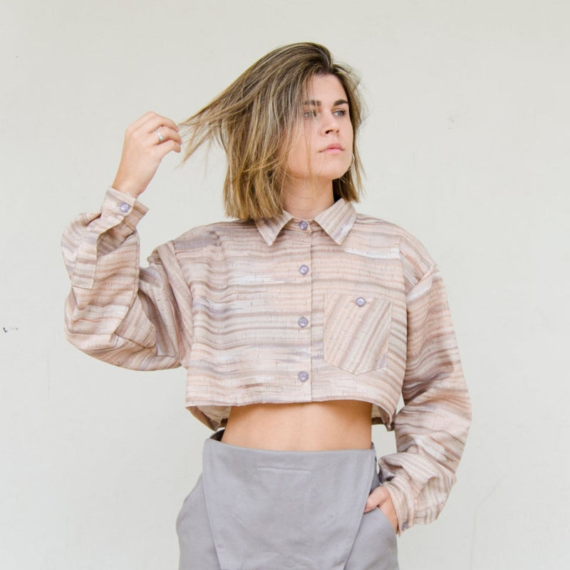 Camisa cropped Karumi