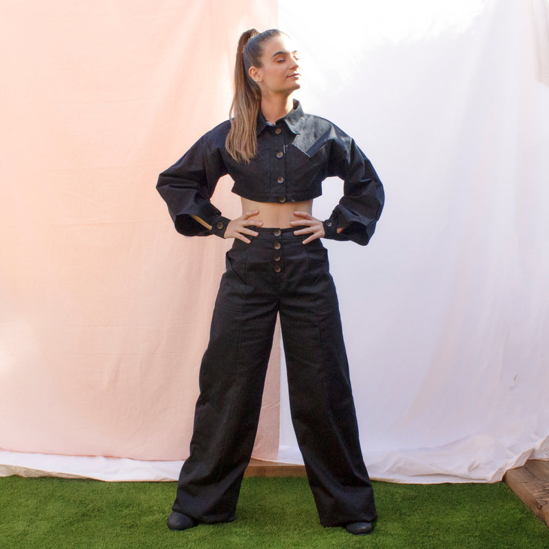 Pantalón wide leg Aidentiti