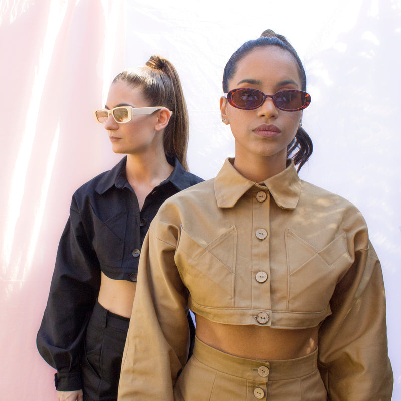 Chaqueta cropped Aidentiti