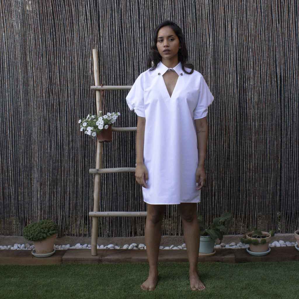 Vestido camisero Aidentiti