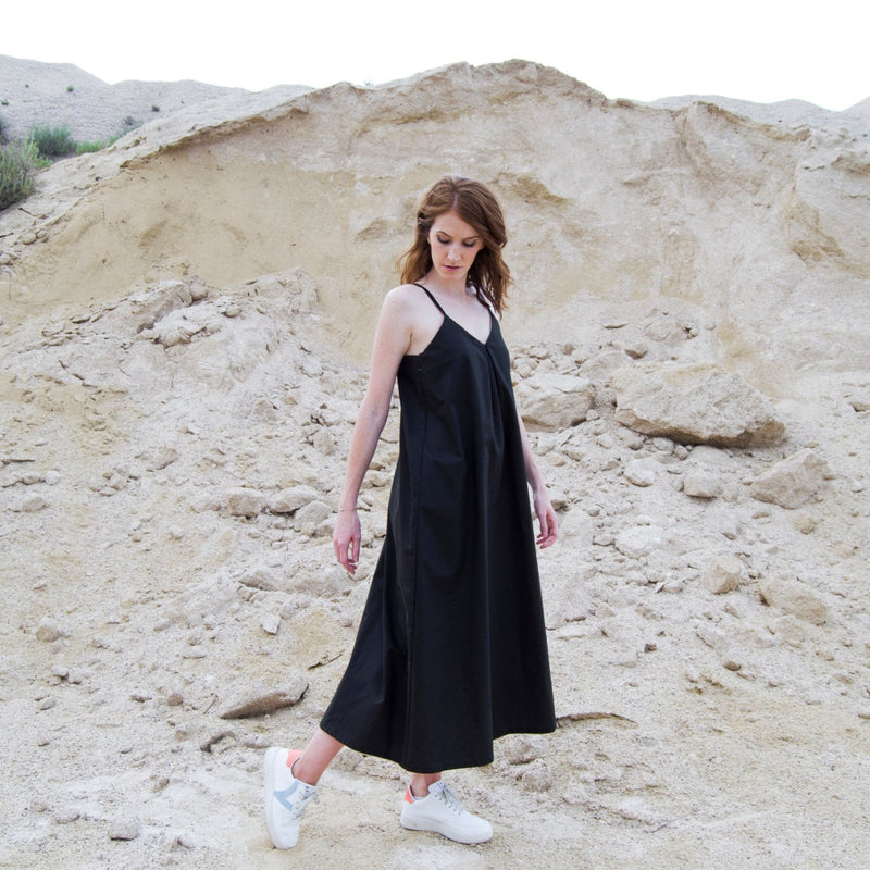 Vestido reversible maxi Aidentiti